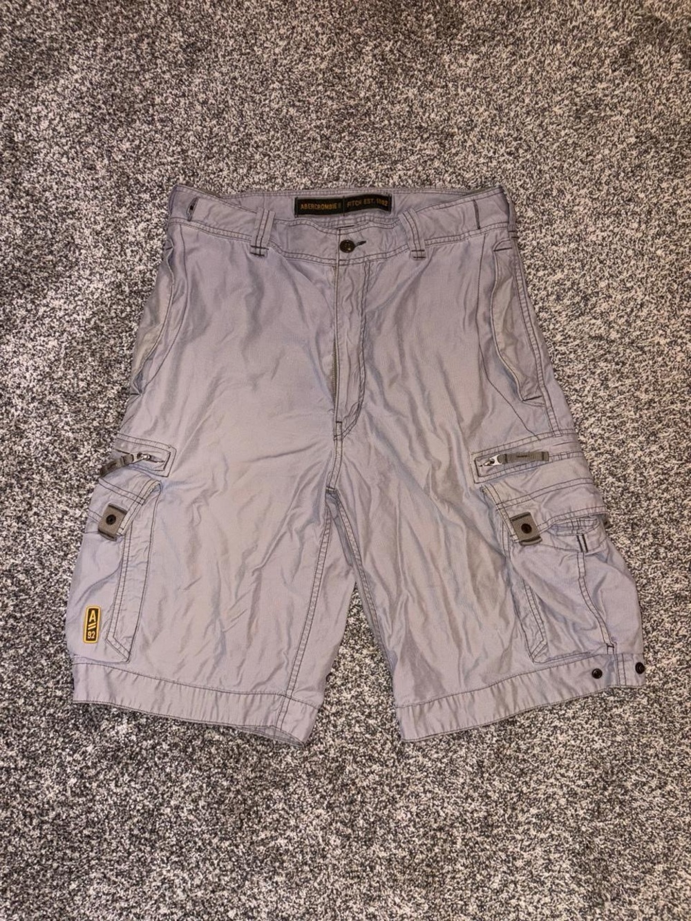 Y2K Vintage Abercrombie and Fitch Grunge Skater Cargo Shirts